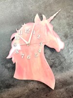 Часы Розовый единорог